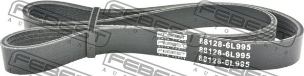 Febest 88128-6L995 - Cinghia Poly-V autozon.pro