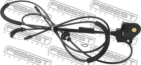 Febest 29101-RRE - Cavo comando cofano motore autozon.pro