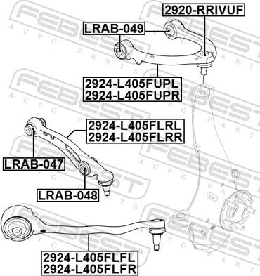 Febest 2920-RRIVUF - Giunto di supporto / guida autozon.pro