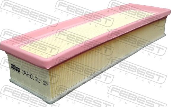 Febest 2442-001 - Filtro aria autozon.pro