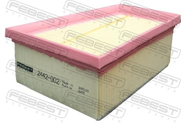 Febest 2442-002 - Filtro aria autozon.pro