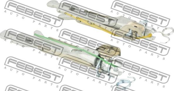 Febest 2404-SAN8R - Regolatore, Freno a tamburo autozon.pro