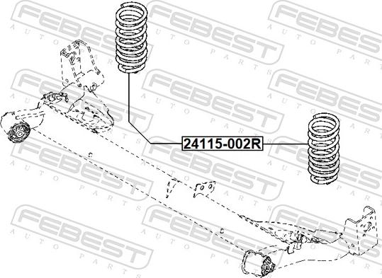 Febest 24115-002R - Molla autotelaio autozon.pro