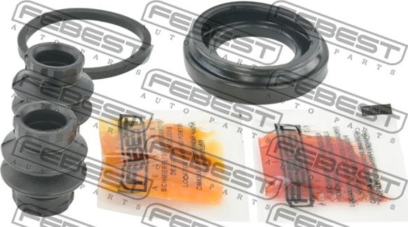 Febest 2475-MEGIII - Kit riparazione, Pinza freno autozon.pro