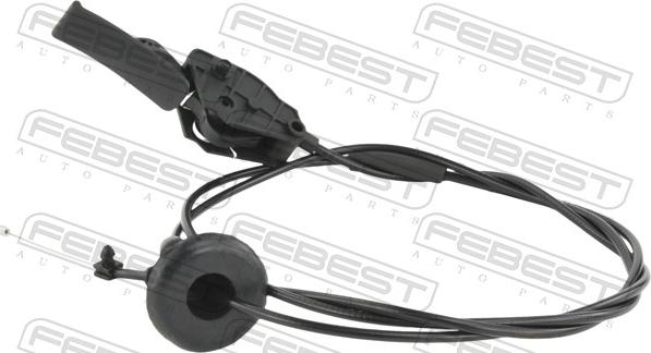 Febest 25101-C4B7 - Cavo comando cofano motore autozon.pro