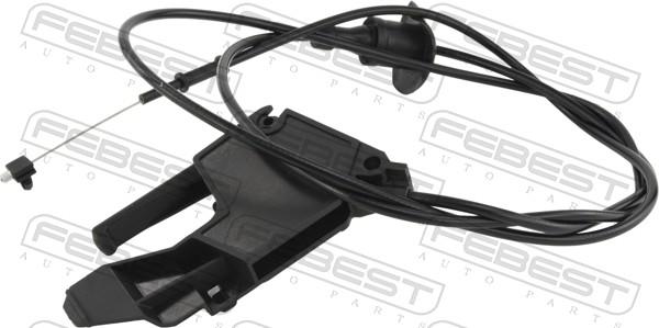 Febest 25101-T7 - Cavo comando cofano motore autozon.pro