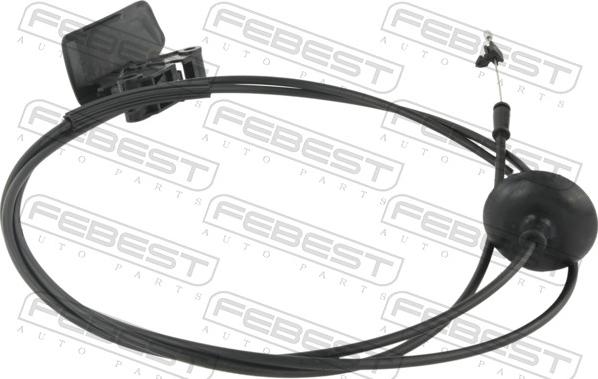 Febest 25101-X7 - Cavo comando cofano motore autozon.pro