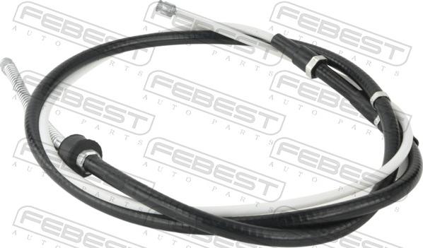 Febest 26100-5JDRUM - Cavo comando, Freno stazionamento autozon.pro