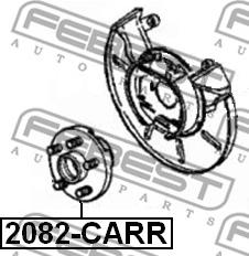 Febest 2082-CARR - Mozzo ruota autozon.pro