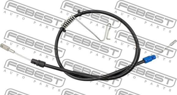 Febest 2199-TT92WHRH - Cavo comando, Freno stazionamento autozon.pro