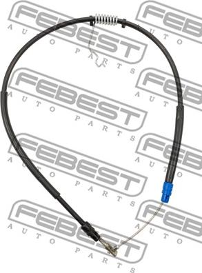 Febest 2199-TT9LRH - Cavo comando, Freno stazionamento autozon.pro