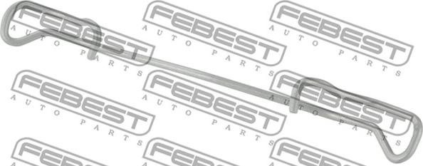 Febest 2103-001 - Molla, Pastiglia freno autozon.pro