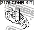 Febest 2176-CDHR-KIT - Kit riparazione, Pinza freno autozon.pro