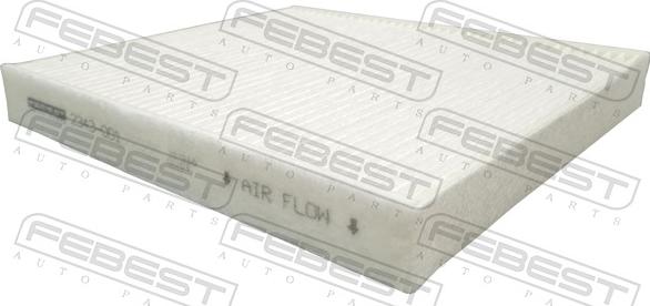 Febest 2343-001 - Filtro, Aria abitacolo autozon.pro