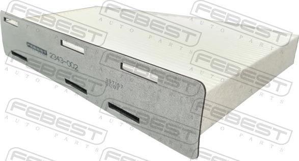 Febest 2343-002 - Filtro, Aria abitacolo autozon.pro