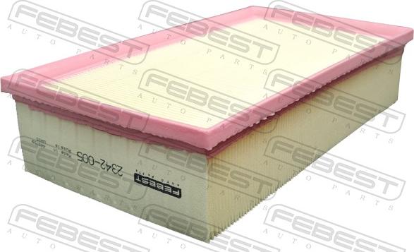 Febest 2342-005 - Filtro aria autozon.pro