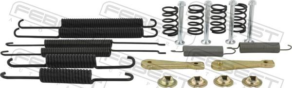 Febest 2304-1JR-KIT - Kit accessori, Ganasce freno stazionamento autozon.pro