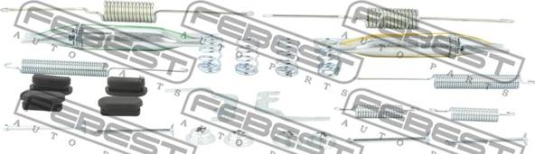 Febest 2304-2H0R-KIT - Kit accessori, Ganasce freno stazionamento autozon.pro