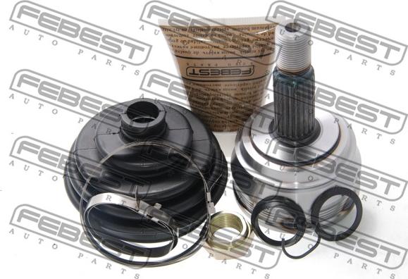 Febest 2310-037 - Kit giunti, Semiasse autozon.pro