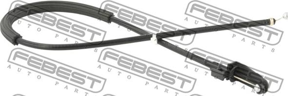 Febest 23101-CCF - Cavo comando cofano motore autozon.pro