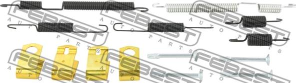 Febest 2204-CERR-KIT - Kit accessori, Ganasce freno stazionamento autozon.pro