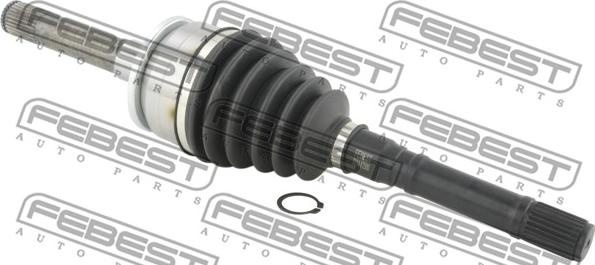 Febest 2214-K2500 - Kit giunti, Semiasse autozon.pro