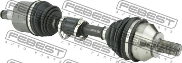 Febest 2714-S40LH - Albero motore / Semiasse autozon.pro