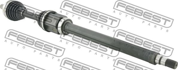 Febest 2714-S40RH - Albero motore / Semiasse autozon.pro