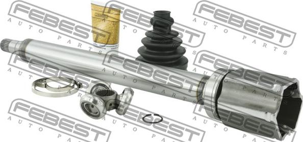 Febest 2711-V70ATTRH - Kit giunti, Semiasse autozon.pro