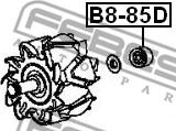 Febest B8-85D - Supporto / Cuscinetto autozon.pro