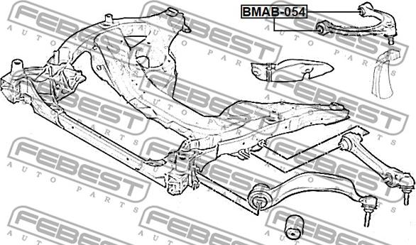 Febest BMAB-054 - Supporto, Braccio oscillante autozon.pro