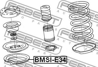 Febest BMSI-E34 - Piattello reggimolla autozon.pro