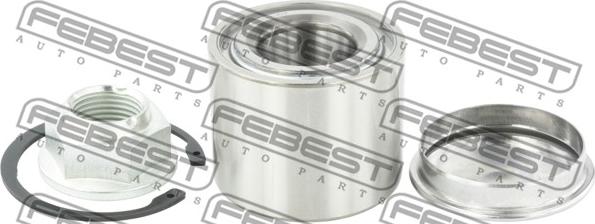 Febest DAC30620048-KIT - Kit cuscinetto ruota autozon.pro