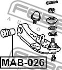 Febest MAB-026 - Supporto, Braccio oscillante autozon.pro