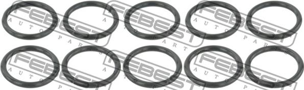 Febest RINGAH-017-PCS10 - Anello di tenuta, linea del condizionatore autozon.pro