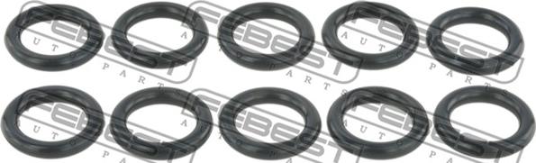 Febest RINGAH-021-PCS10 - Anello di tenuta, linea del condizionatore autozon.pro