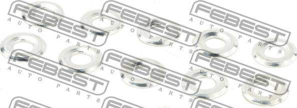 Febest RINGFL-016-PCS10 - Kit anelli tenuta, Iniettore autozon.pro