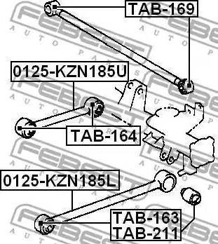 NTY ZTT-TY-042B - Supporto, Braccio oscillante autozon.pro