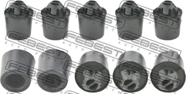 Febest TD-012-PCS10 - Paracolpi, Cofano motore autozon.pro