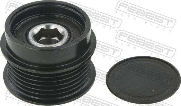 Febest TDS-ZRE150 - Puleggia cinghia, Alternatore autozon.pro