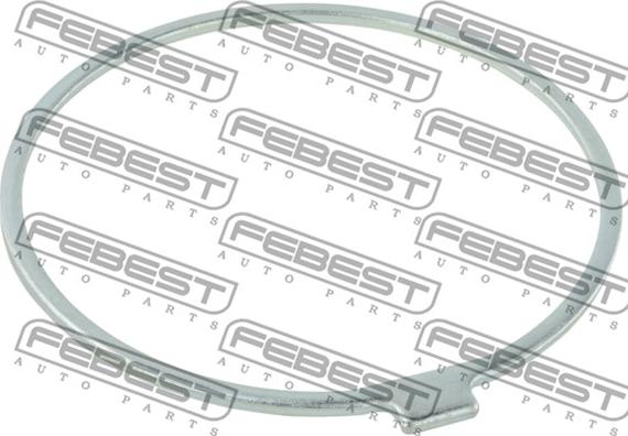 Febest TT-CLI012 - Kit montaggio, Cuffia semiasse autozon.pro