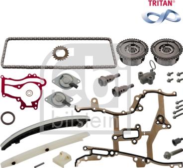 Febi Bilstein 49455 - Kit catena distribuzione autozon.pro