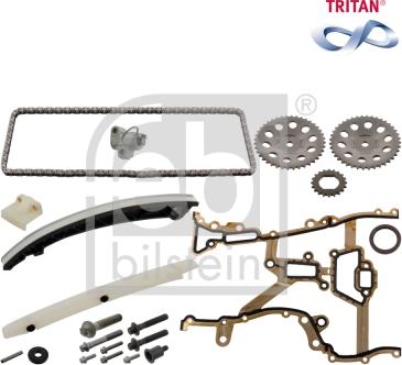 Febi Bilstein 49689 - Kit catena distribuzione autozon.pro