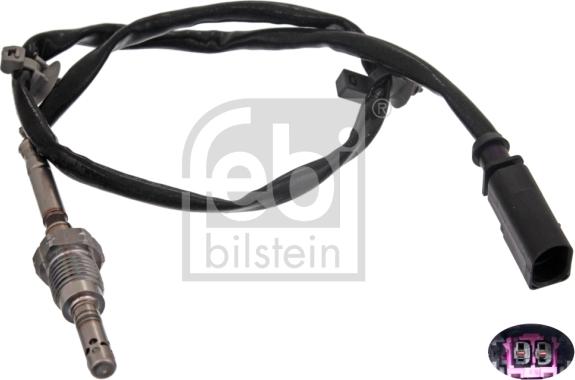 Febi Bilstein 49303 - Sensore, Temperatura gas scarico autozon.pro