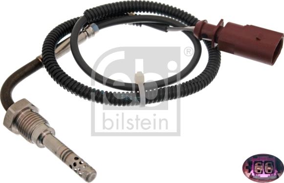 Febi Bilstein 49284 - Sensore, Temperatura gas scarico autozon.pro