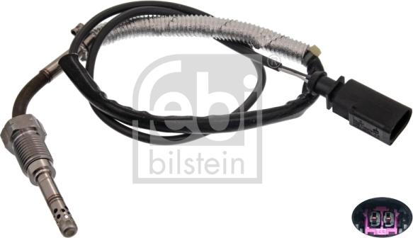 Febi Bilstein 49280 - Sensore, Temperatura gas scarico autozon.pro