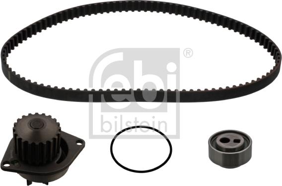 Febi Bilstein 45107 - Pompa acqua + Kit cinghie dentate autozon.pro