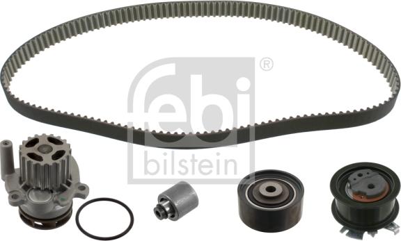 Febi Bilstein 45119 - Pompa acqua + Kit cinghie dentate autozon.pro