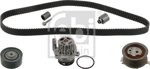 Febi Bilstein 45117 - Pompa acqua + Kit cinghie dentate autozon.pro