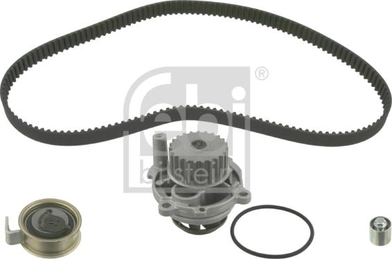 Febi Bilstein 45124 - Pompa acqua + Kit cinghie dentate autozon.pro